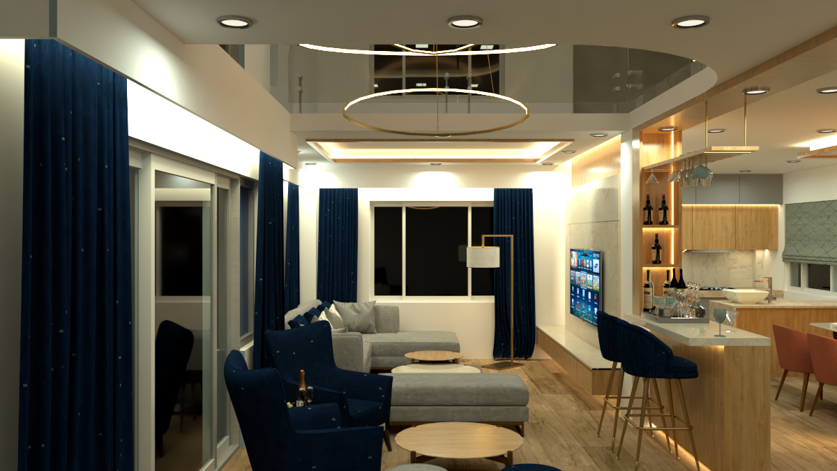 Interior Architecture interior design  rendering residential vray