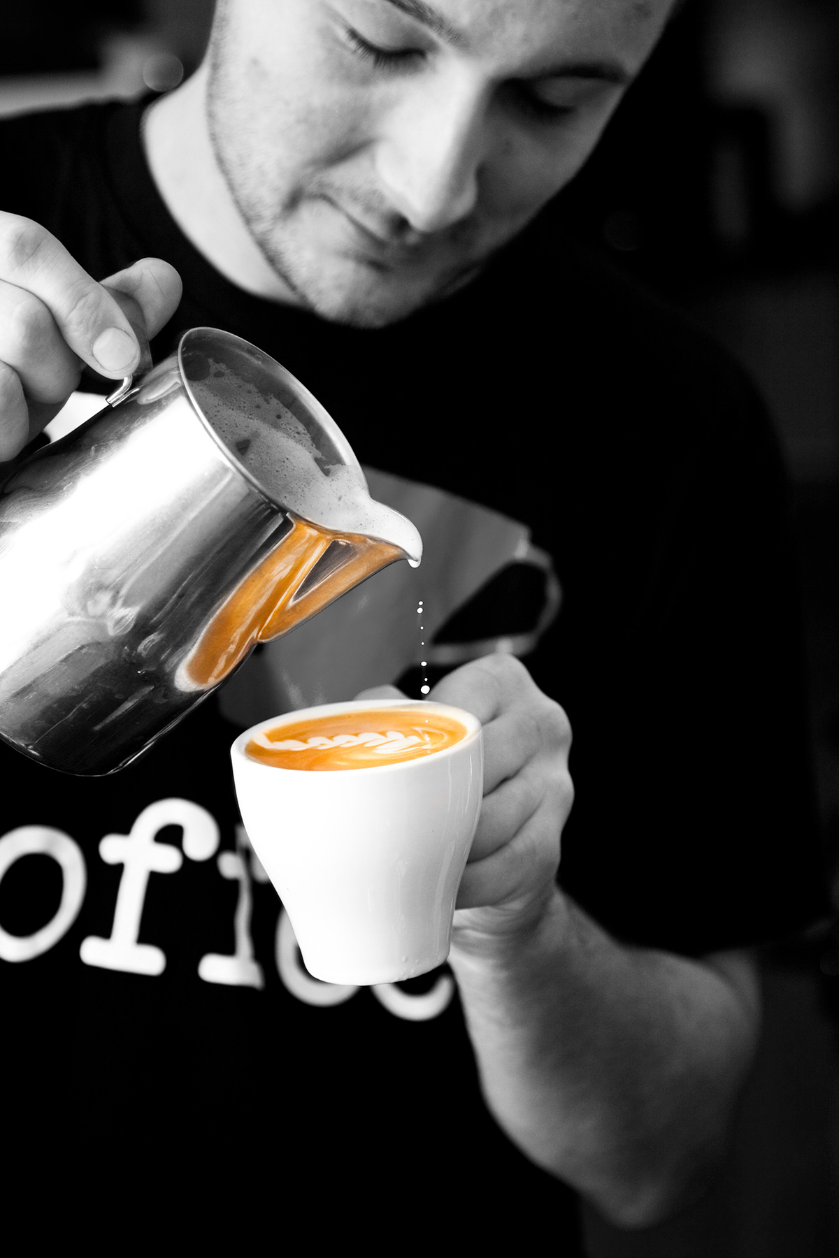 Coffee barista cappucino latte beans cafe starbucks Bastian reif art macchiato Kaffee coffeeshop