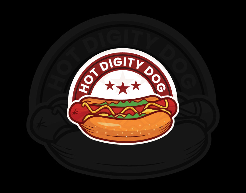 logo Logo Design hot dog hot dog logo Modern Logo mascot logo best logo vect plus brand identity branding 