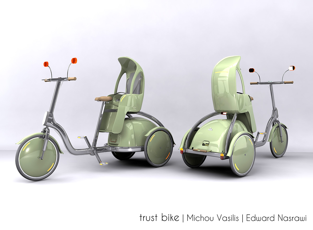 e- bike Child Seat child carry clild transport trolley