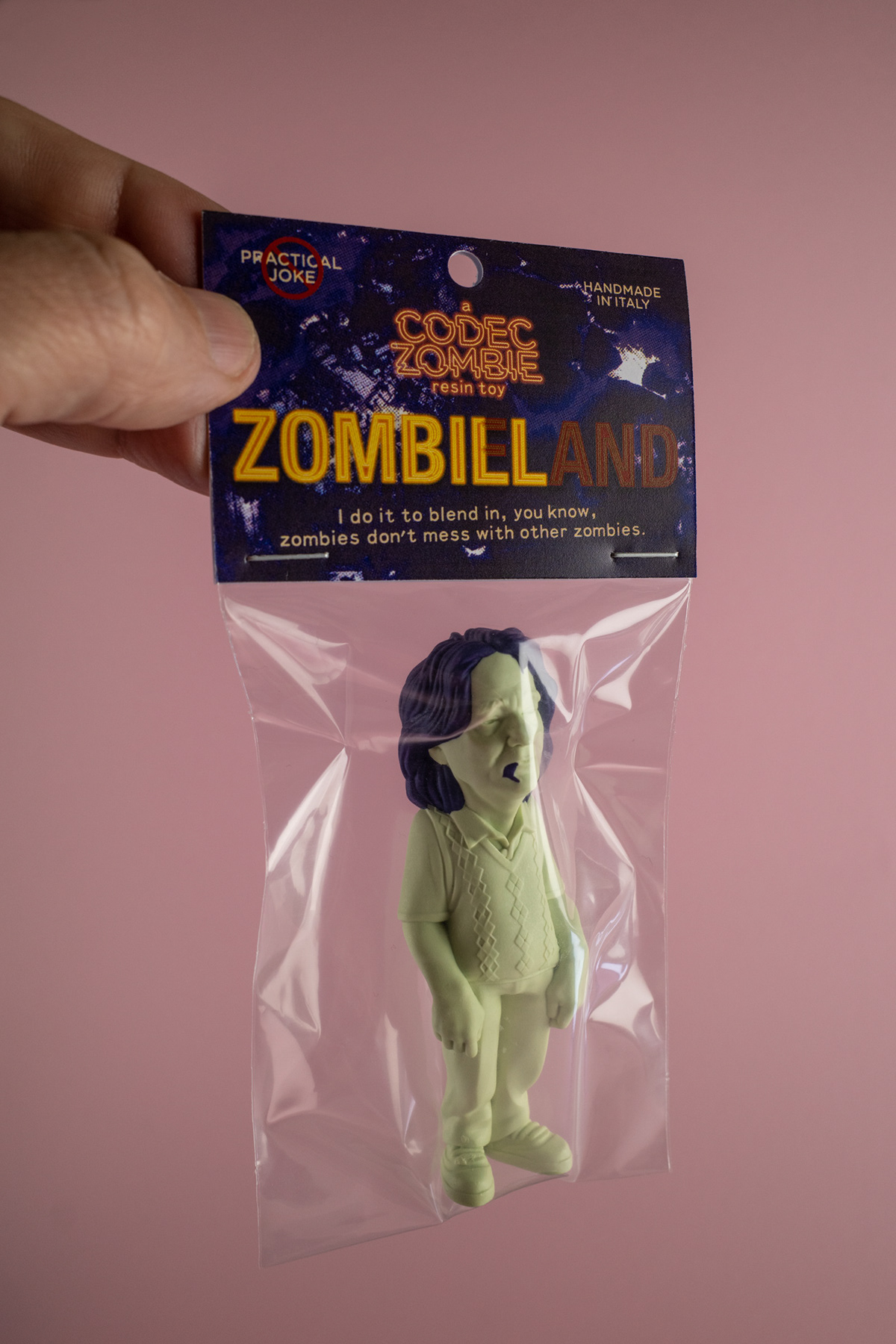 Zombieland art toy toydesign toy sculpture designer toy Character design  zombie bill murray Zombill
