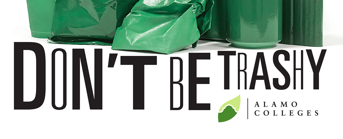 campaign recycle trash green
