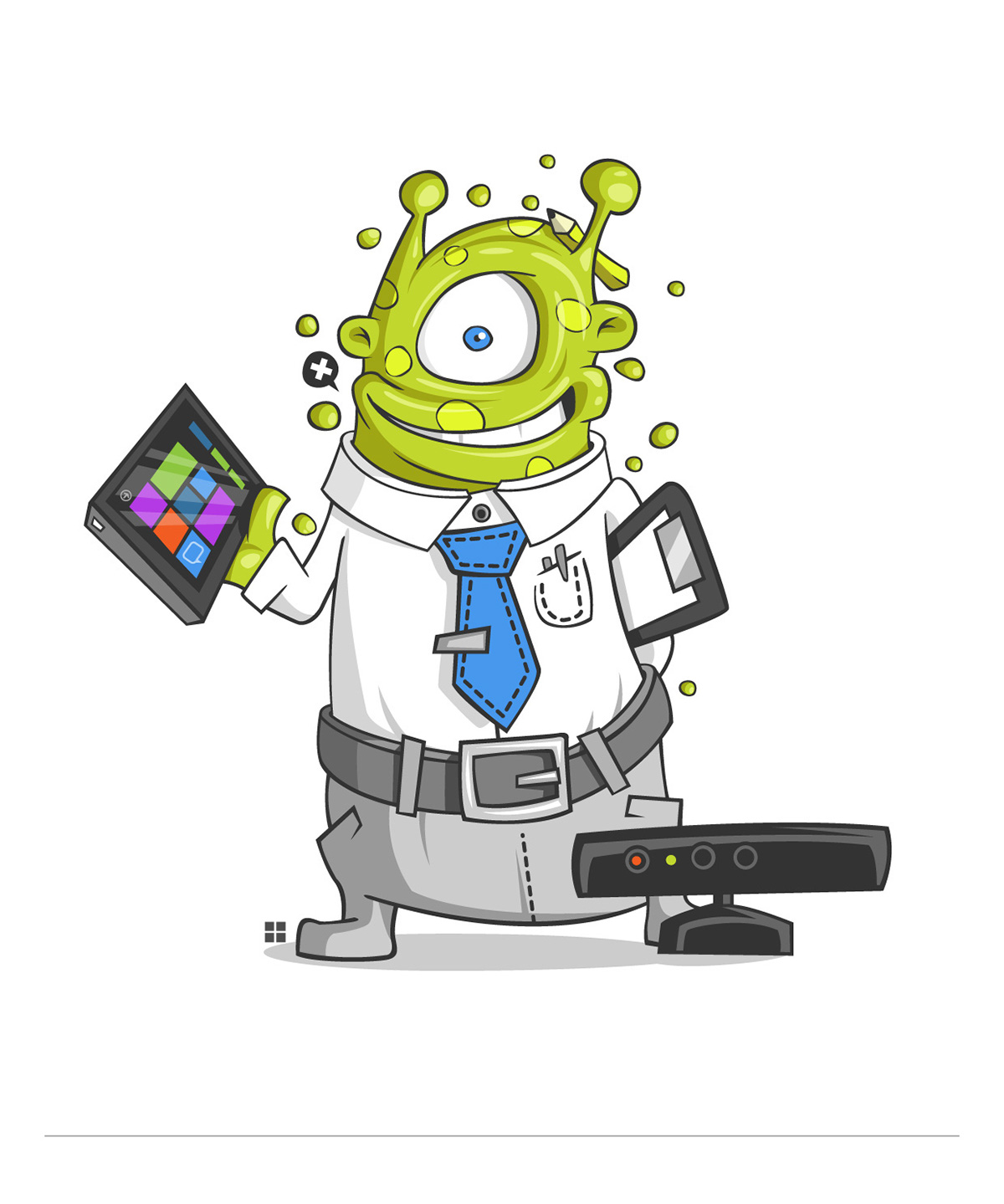 Character  Character Design  vector  aliens  Monsters   Robots  tablet  kirpluk  Vector Characters  Microsoft  kinect  xbox  games design  Illustration
