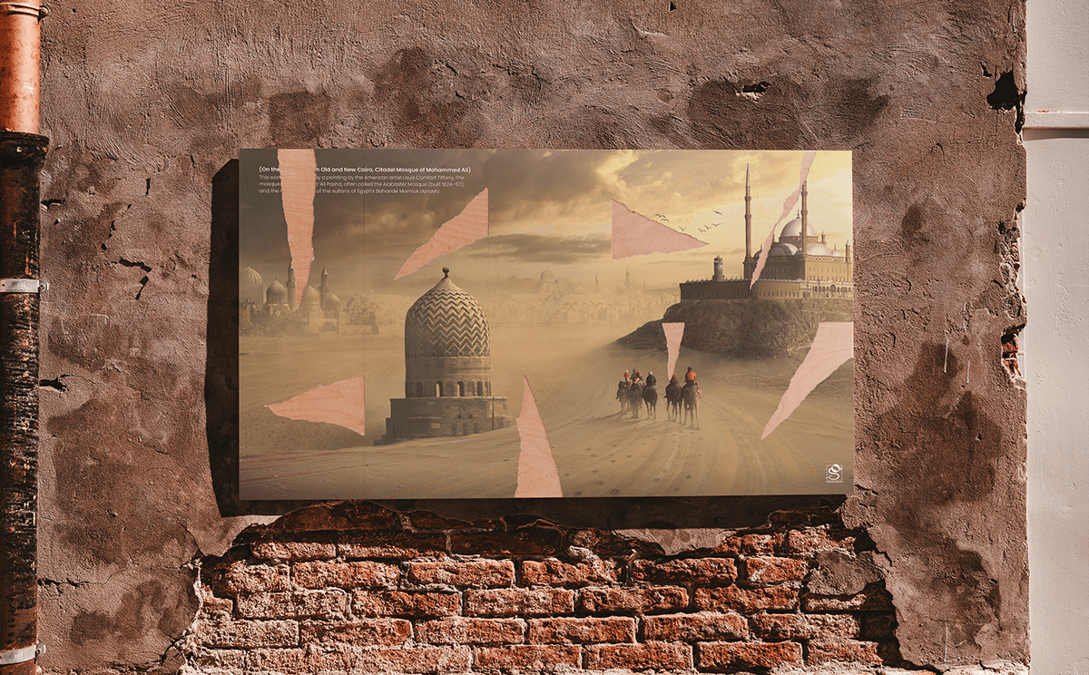 artwork cinematic Citadel color grading compositing desert egypt manipulation Matte Painting Photo Manipulation 