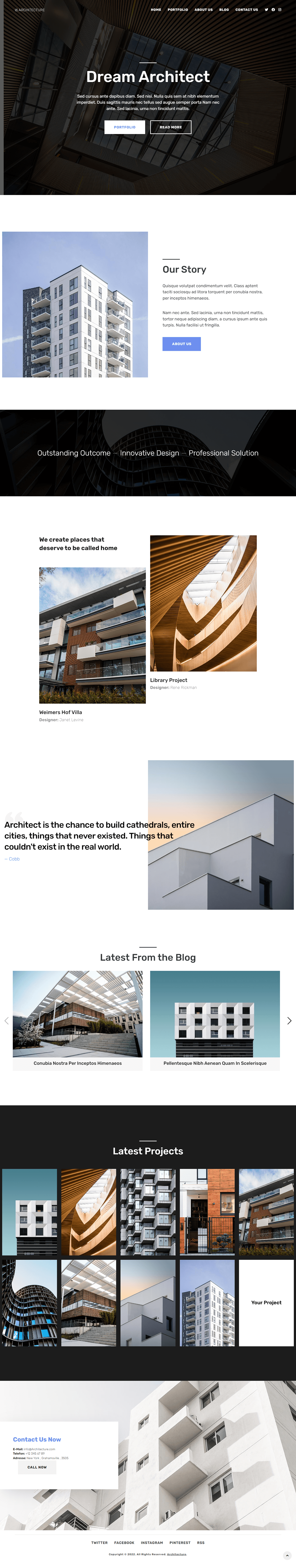 Architecture Website