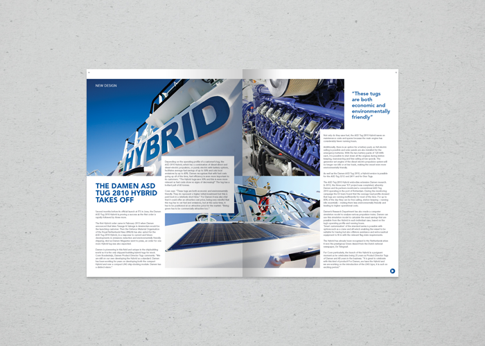 damen shipyards magazine corporate Netherlands Nederland Internationaal Global editorial