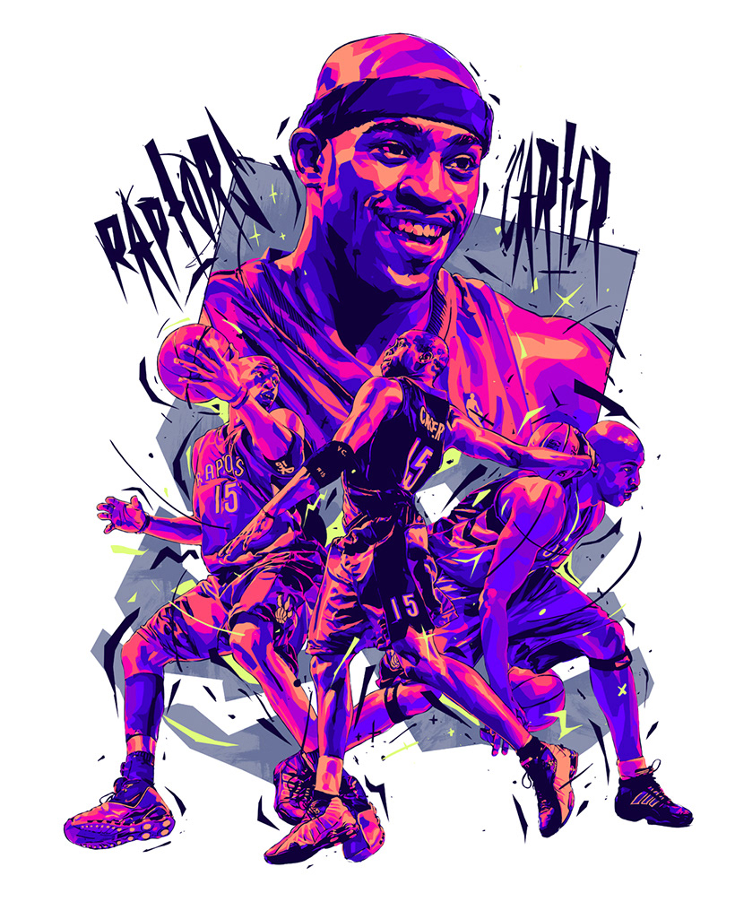 Michael Jordan vince carter MAGIC JOHNSON Allen Iverson basketball sports Karl Malone NBA