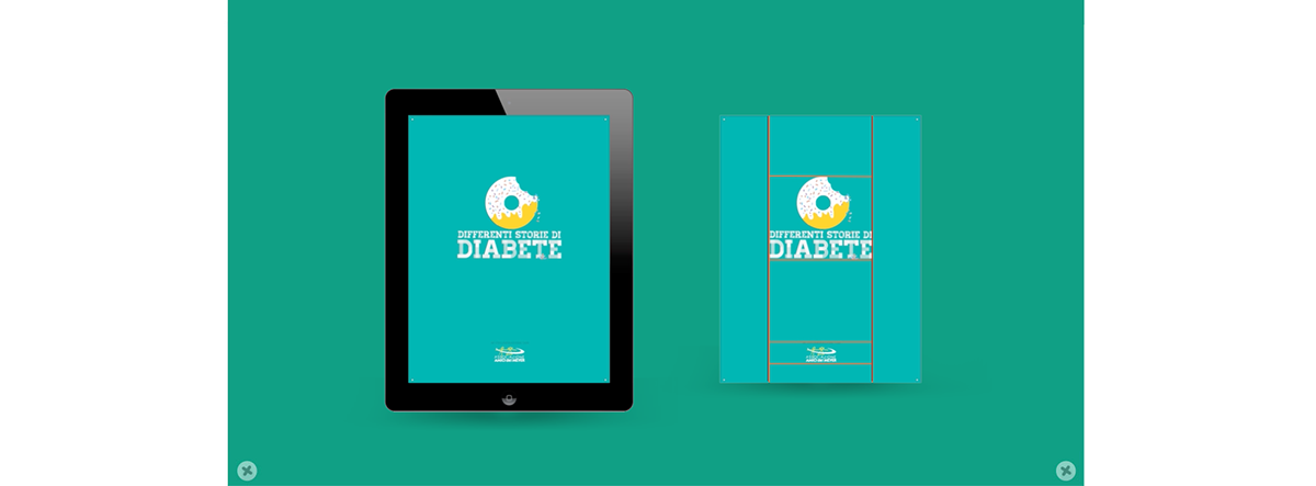 diabete 2.0 tesi laurea progettazione grafica brand Zucchero logo illustrazione