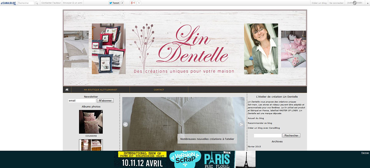 new blog look lin dentelle facilitrarice aide sur site