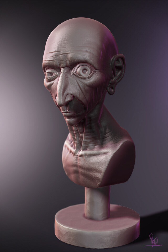 portrait head Sculpt