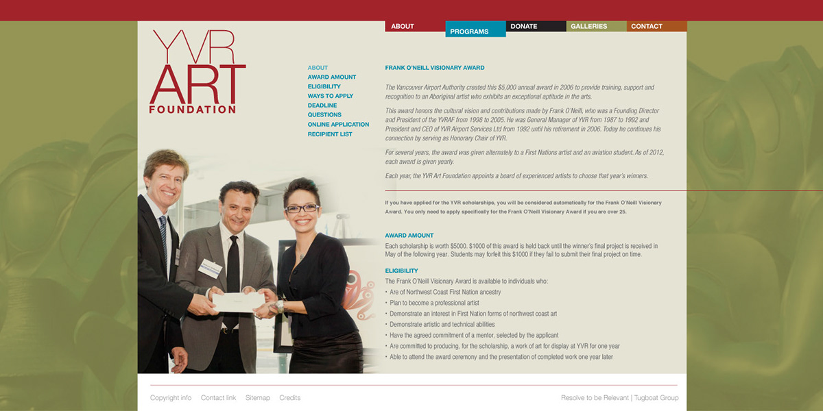 annual report online Website