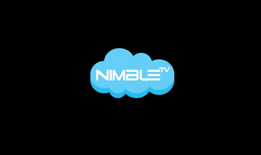 NimbleTV (logo) tv blue nimble black logo wild Day home television TEV