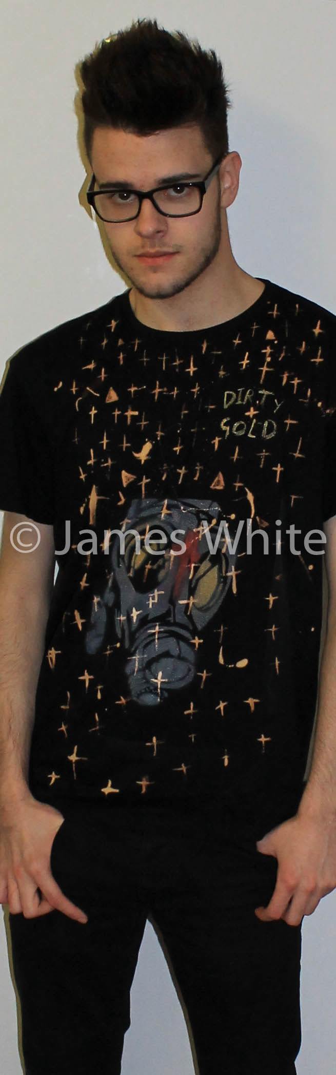 angle haze artist rap Album musician surface design Printing dirty gold t-shirt fine concert Street art