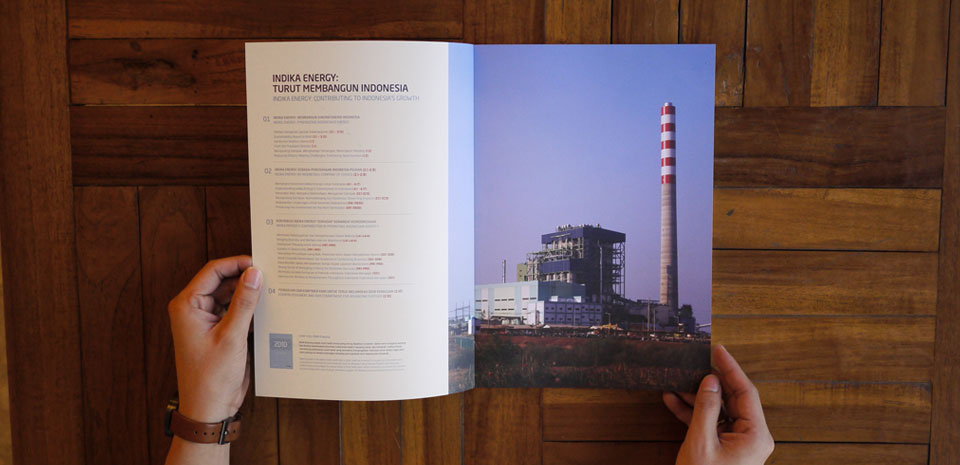 jakarta indonesia report AnnualReport design corporate material book Layout infographic
