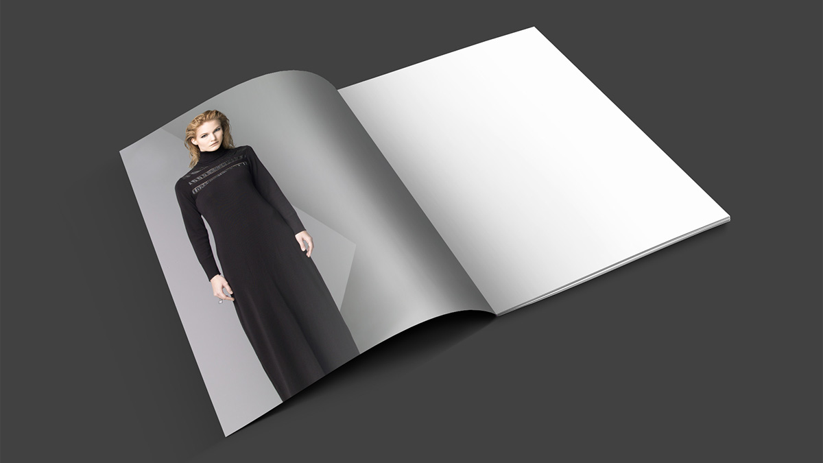 katalog Catalogue moda fashion catalogue siyah black motif