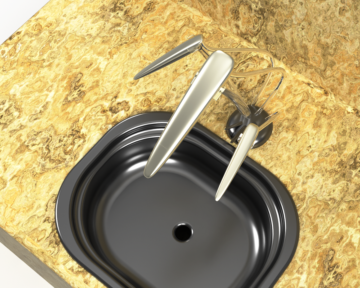 water tap kitchen TAP garniture product design Interior