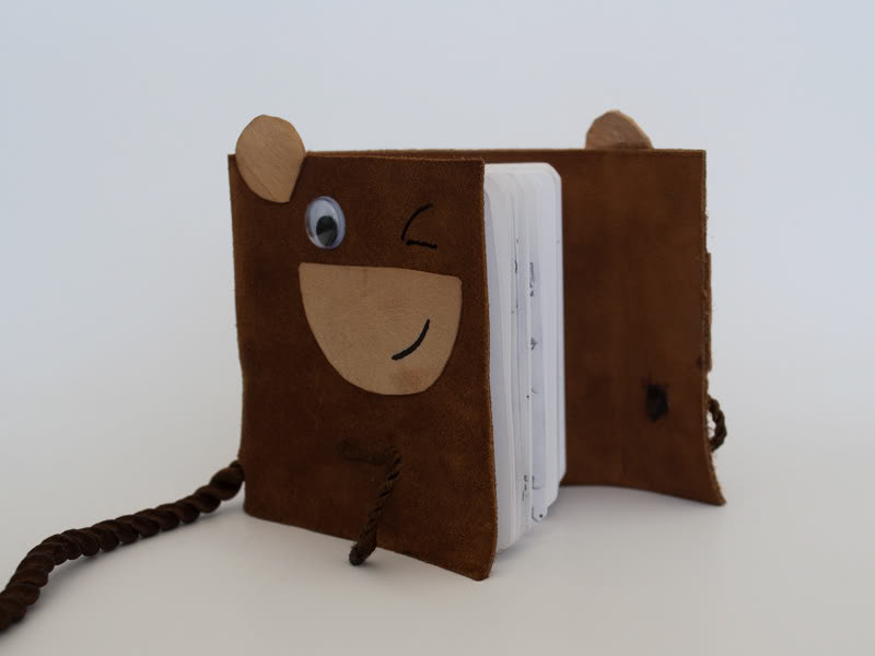 hand made book monkey handmade