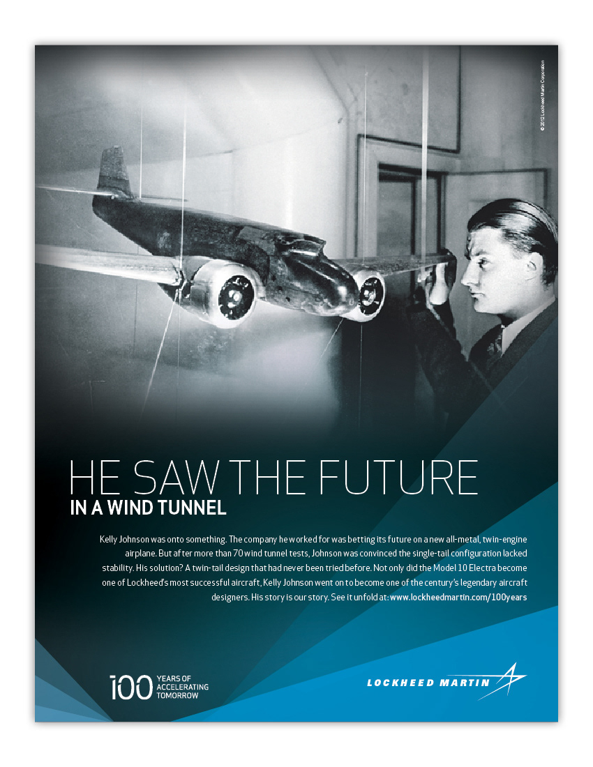 Lockheed Martin 100 Years of Accelerating Tomorrow Centennial Pin 