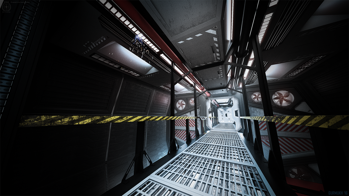 Adobe Portfolio concept art concept design Star Citizen gurmukh bhasin spaceship Vehicle Design environment Interior