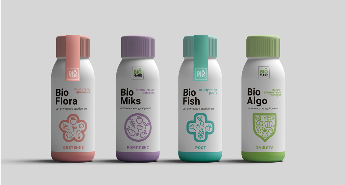 Adobe Portfolio fertilizers bio Packaging