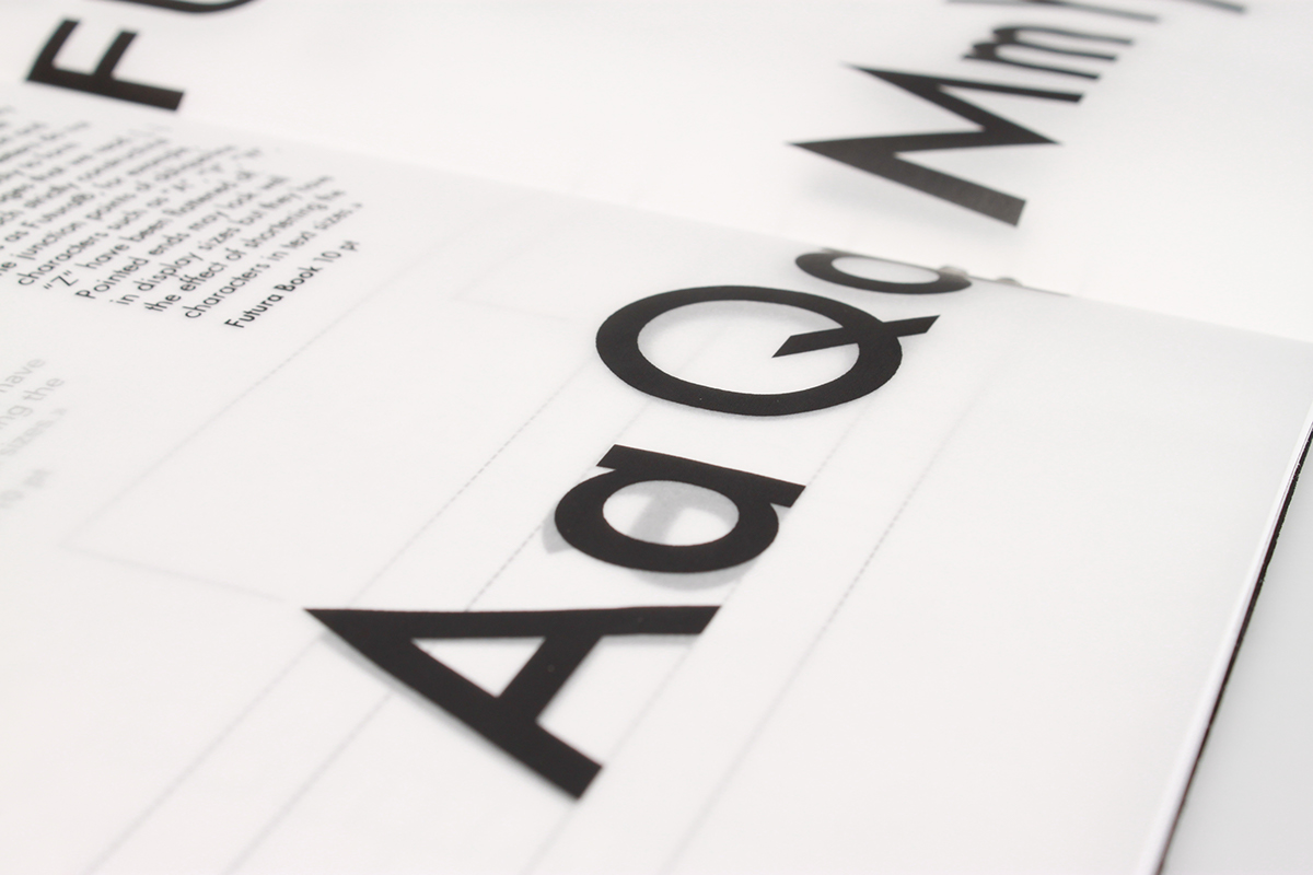 avenir specimen frutiger Typeface Booklet