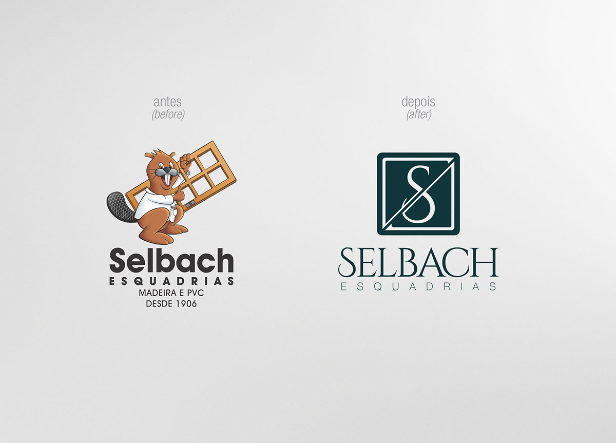 esquadrias pvc Window selbach janelas brand marca logo Logotype
