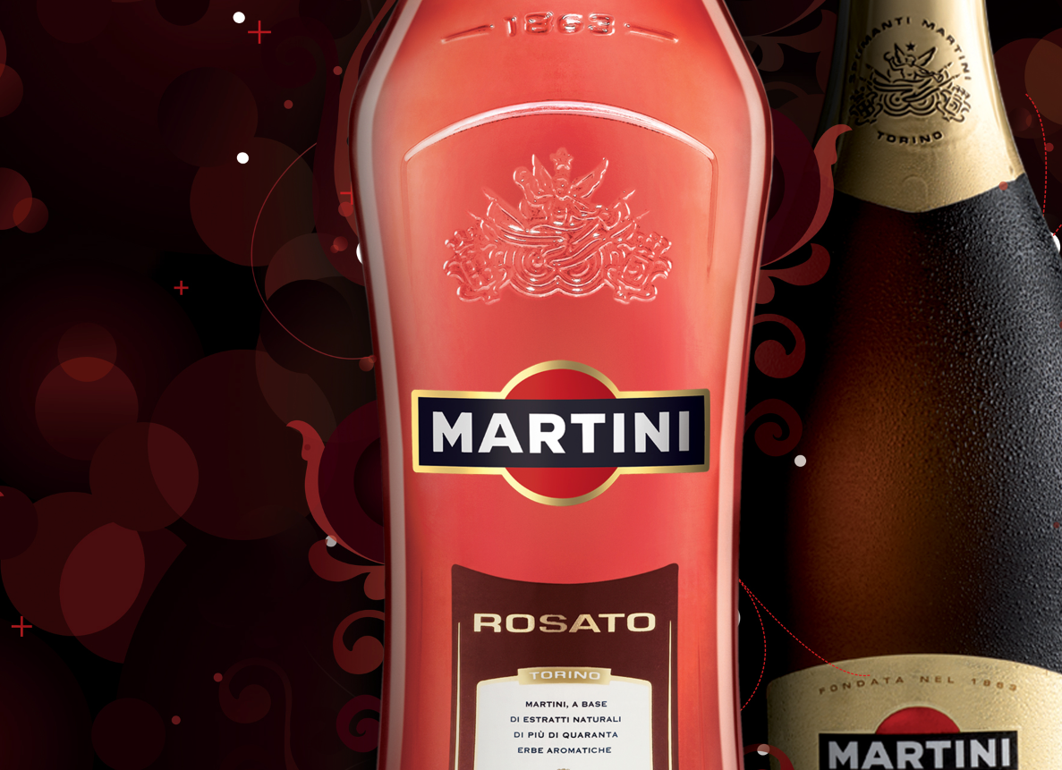 Martini bacardi liqour ads