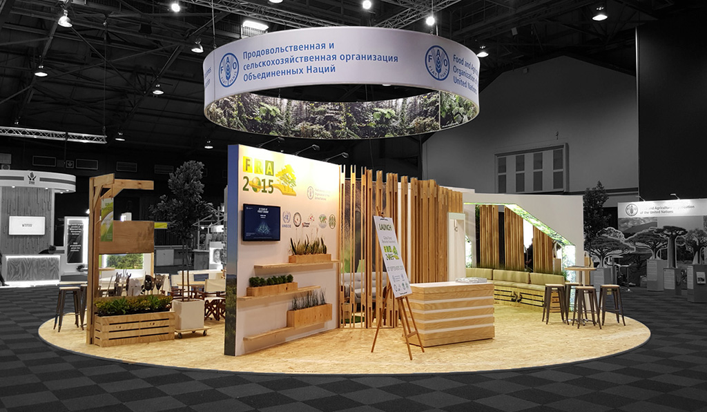 Hott3D fao World Forestry Congress Durban ICC TIMBER pavilion