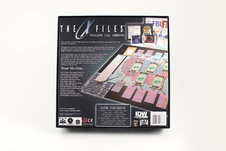 x-files board games