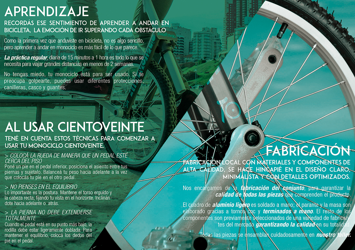 diseño unicycling Monociclo