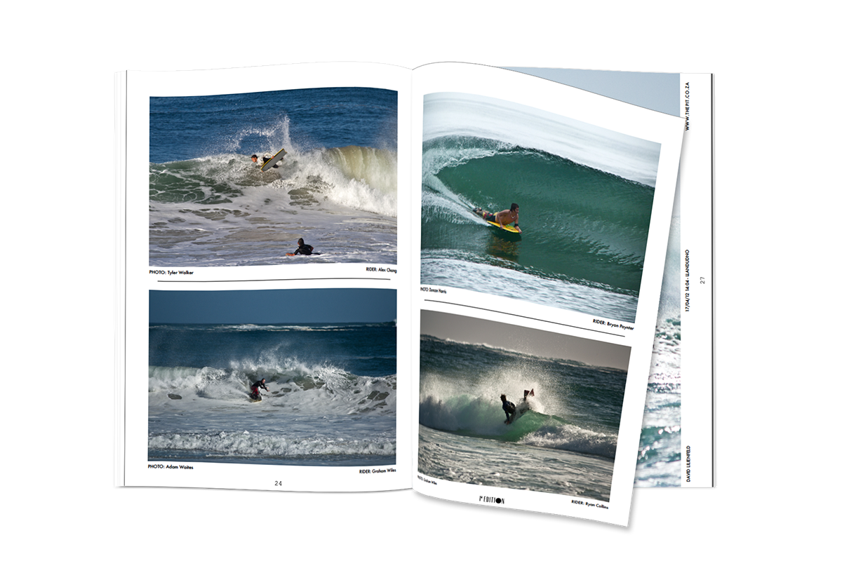 The Pit The Pit Bodyboarding 1st Edition 1st edition zine Zine  South African Bodyboarding bodyboarding Graham Wiles Ocean