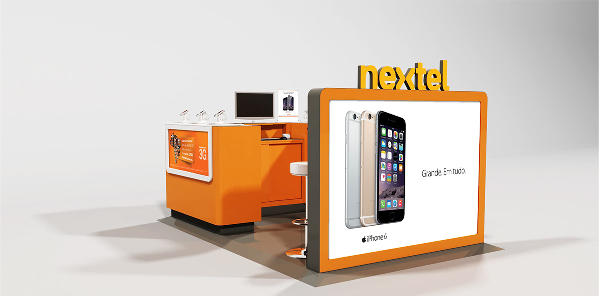 iphone apple Nextel lançamento adesivo