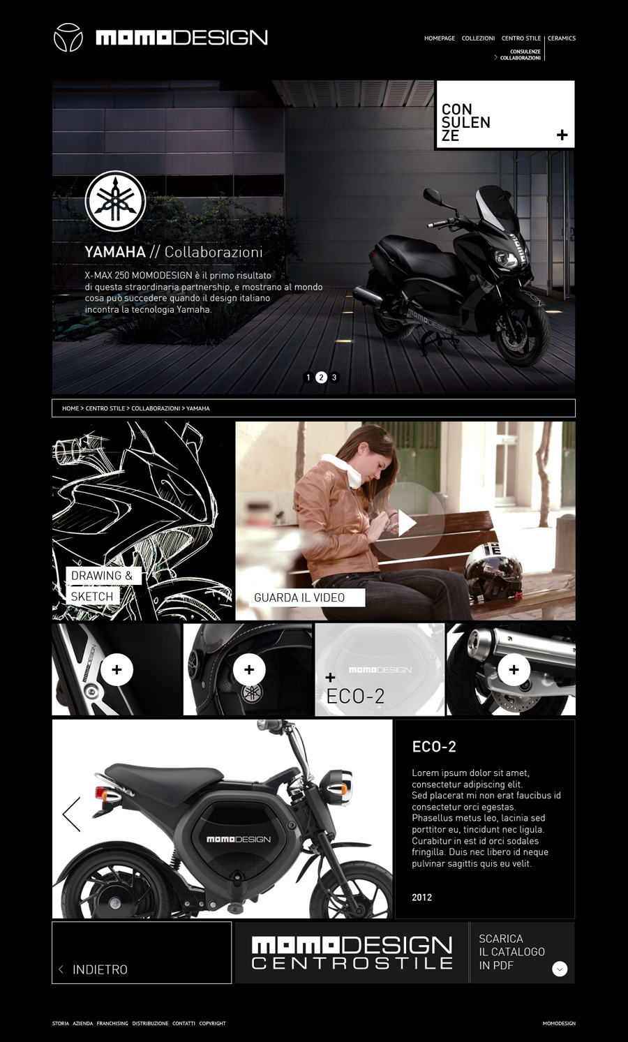 Momodesign corporate products design Web mobile