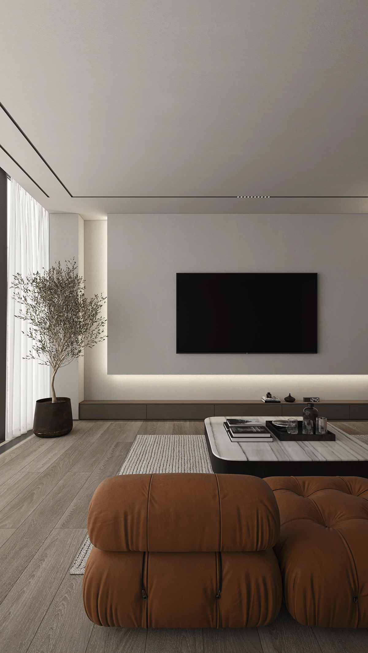 simple clear minimal living room living room living room design interior design  Interior architecture