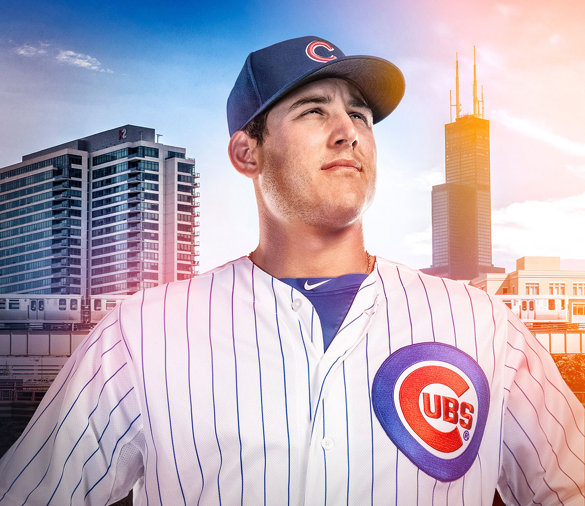 Chicago Cubs world series Blair Bunting Advertising Photographer behind the scenes sports portrait Celebrity athlete