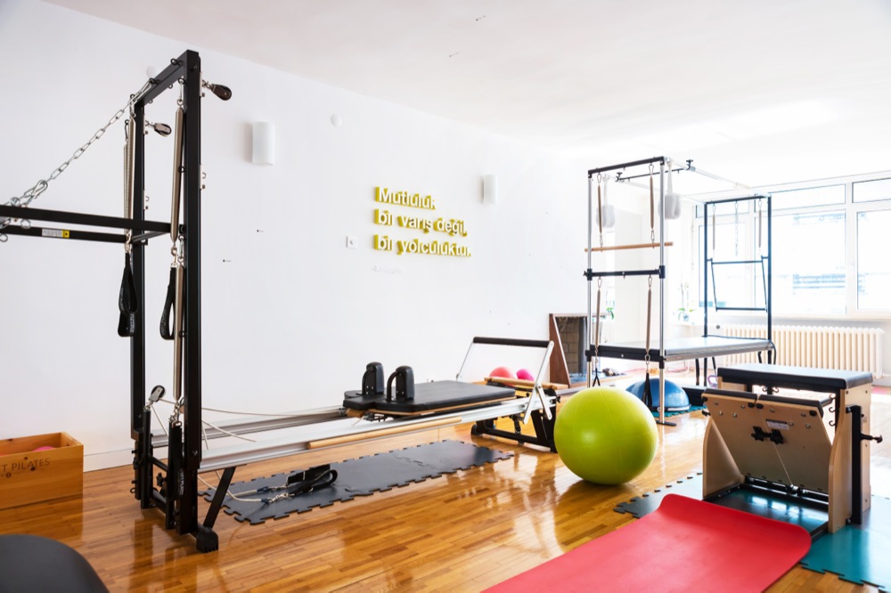 pilates studio design health spaces Sports Facilities graphics in architecture interiors