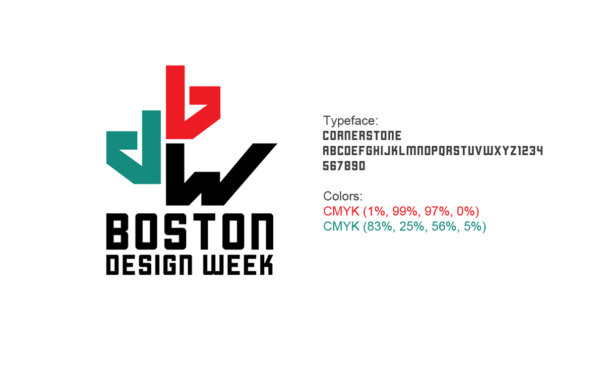 boston design week design festival Rebrand motion graphic MoGraph kinetic typography brand identity Brand awareness