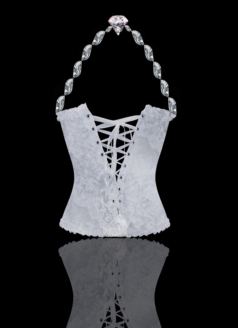 bag  crystal  corset