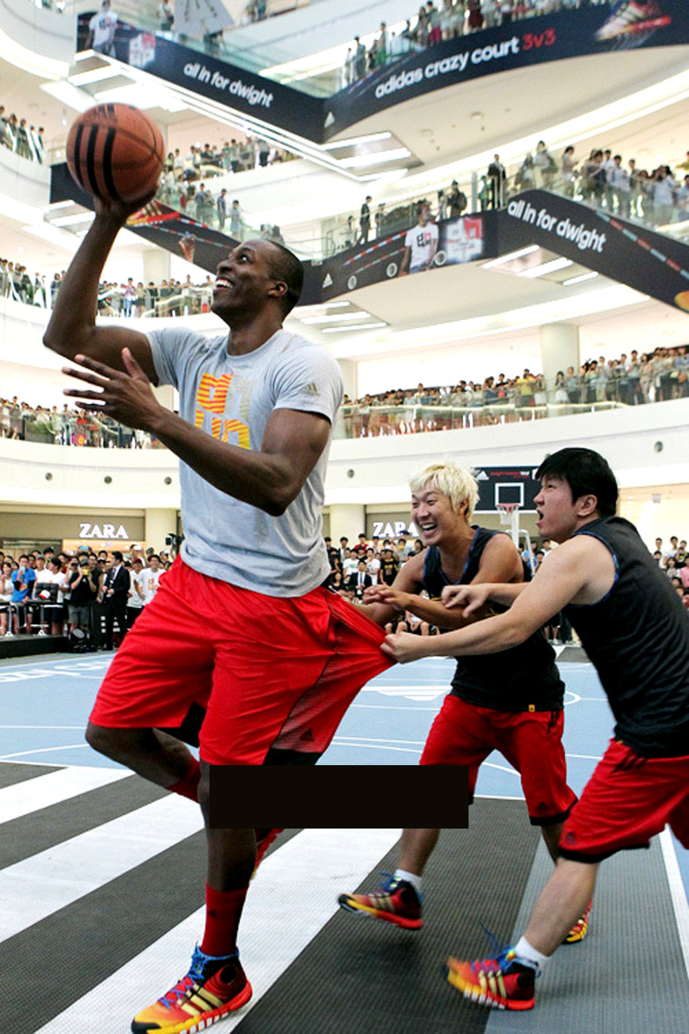 Dwight Howord adidas basketball HAHA jung hyung don houston rokets NBA Collaboration atmosphere