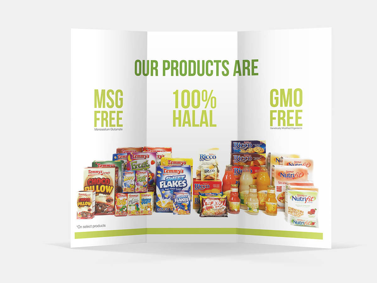 logo brochure nutri selections healthy Food  beverage stationary green simple sleek