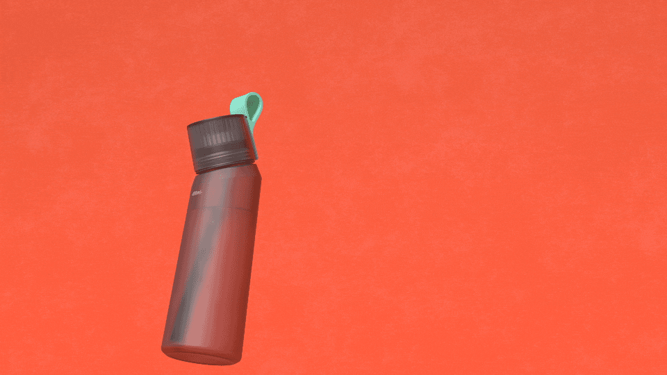 3D 3d product animation  art direction  bottle brand colour design pastel water