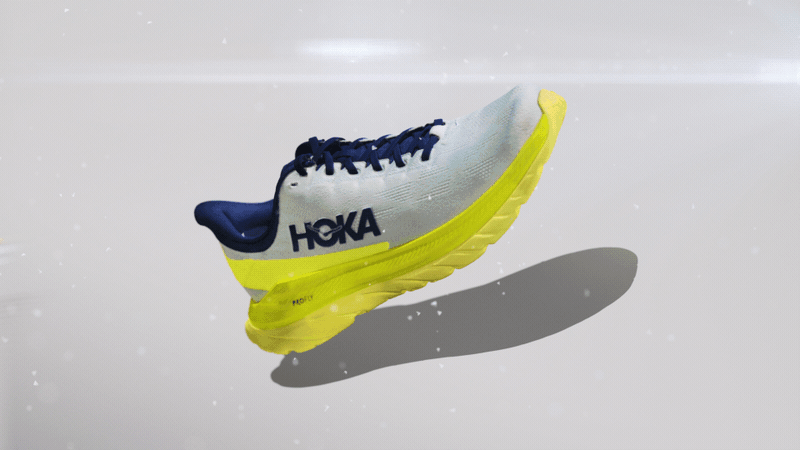 ads Advertising  design Fashion  footwear Hoka One One marketing   media shoes sneakers