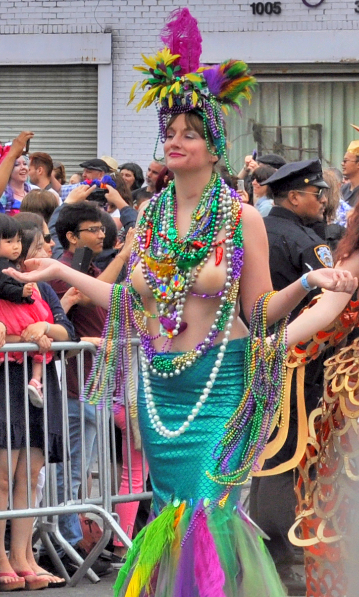 MERMAIDPARADE coneyisland   mermaidparade2015 parade costumes mermaids summer