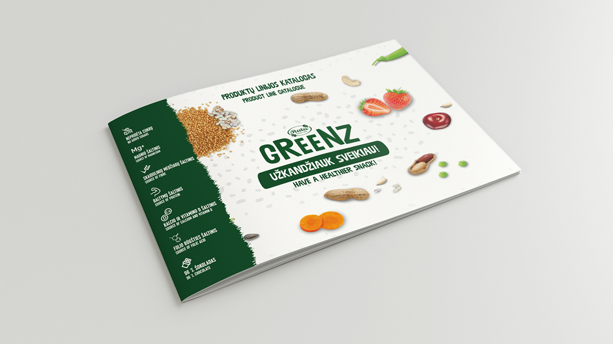 Catalogue design.mossyfox Greenz line catalogue line communication mossyfox Product Catalogue Product communication  sweets design