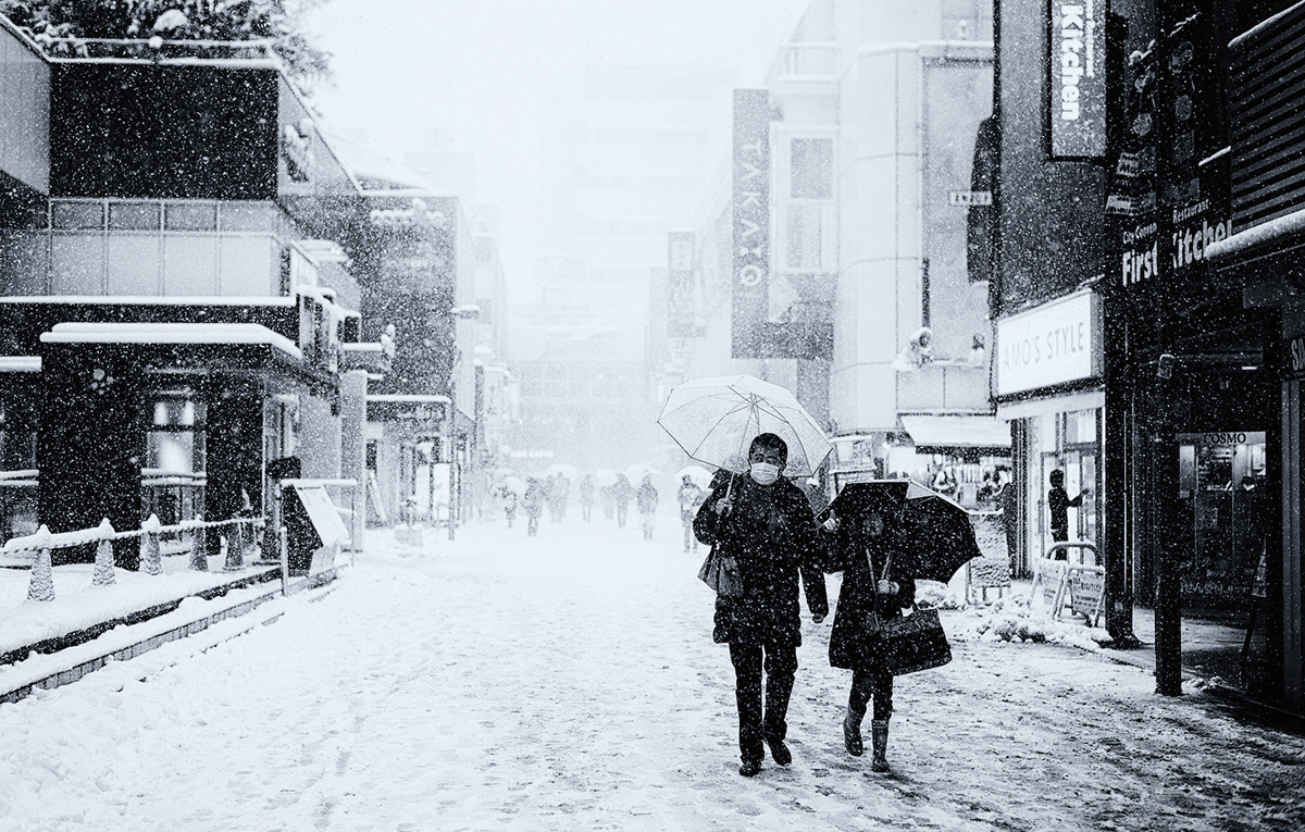 winter snow japan tokyo 50mm