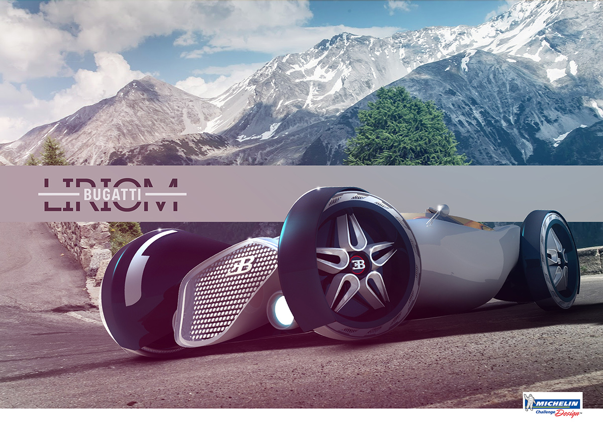 bugatti concept car Guatemala criarpo michelin challenge 3D italia year 2030 car design exotic sport car automotive  