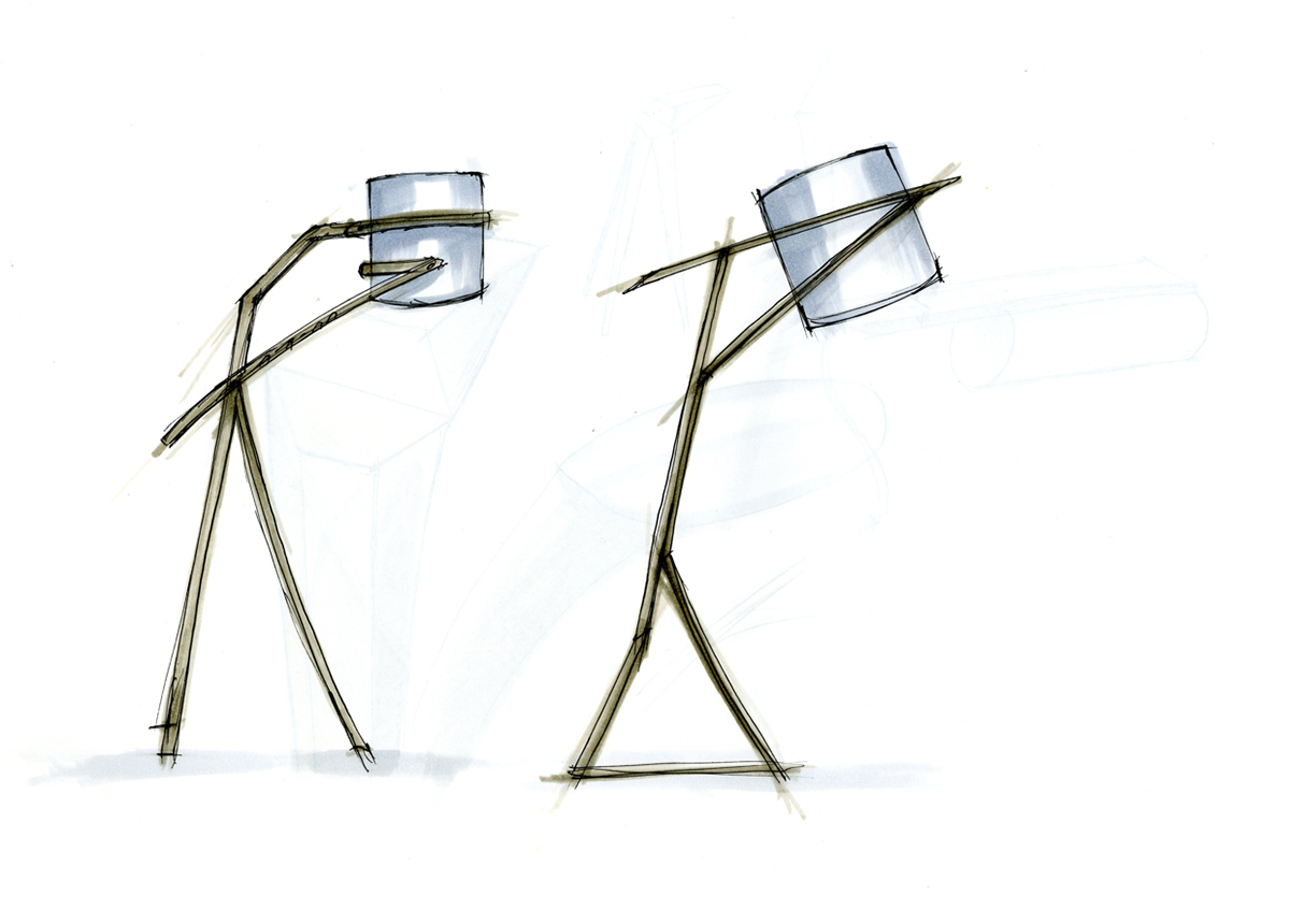 lamp design design furniture wood minimalist clean porcelain ceramic Lamp mid century modern 50's
