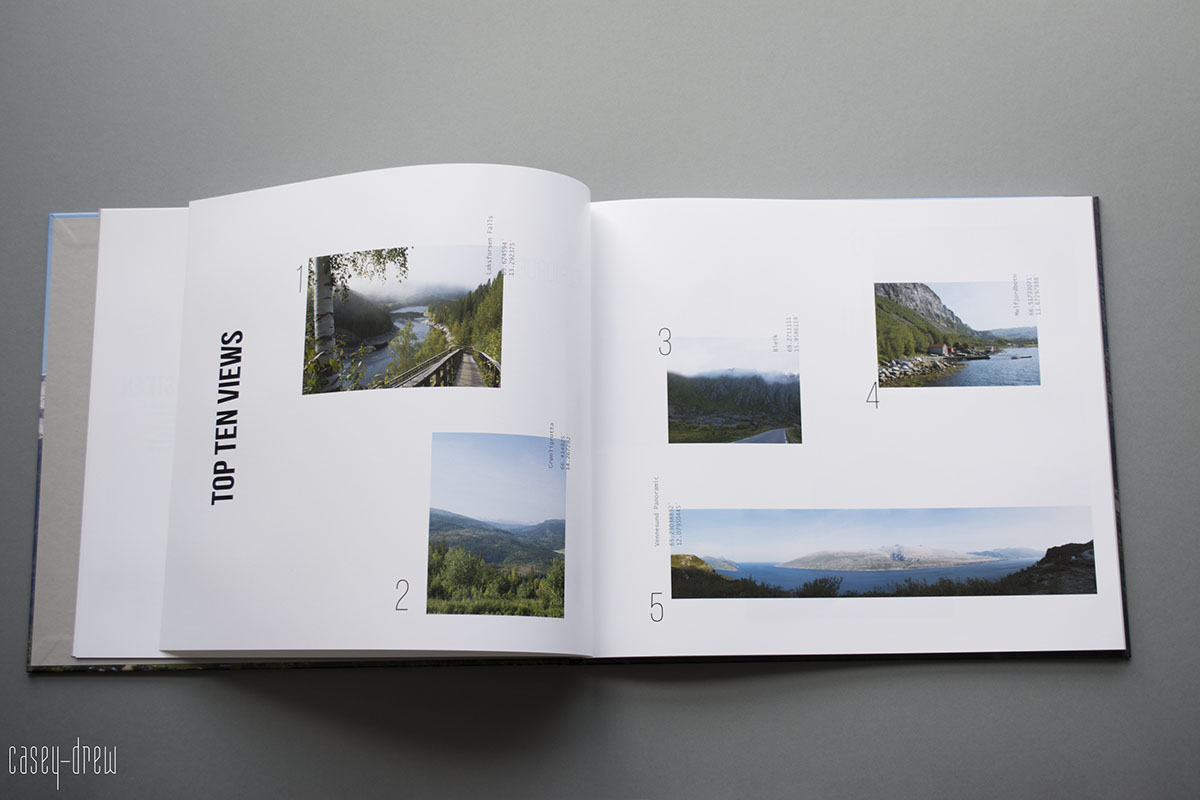 photo book book Travel norway editorial print