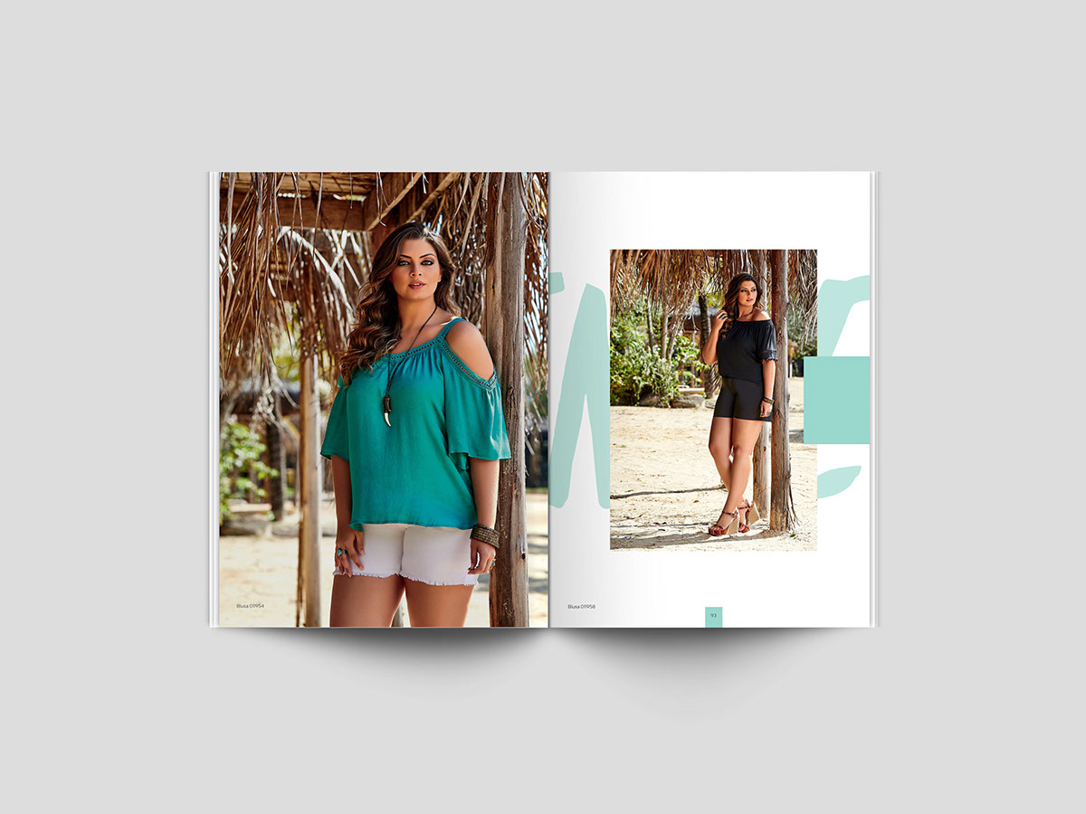Lookbook print moda editorial verão summer Collection