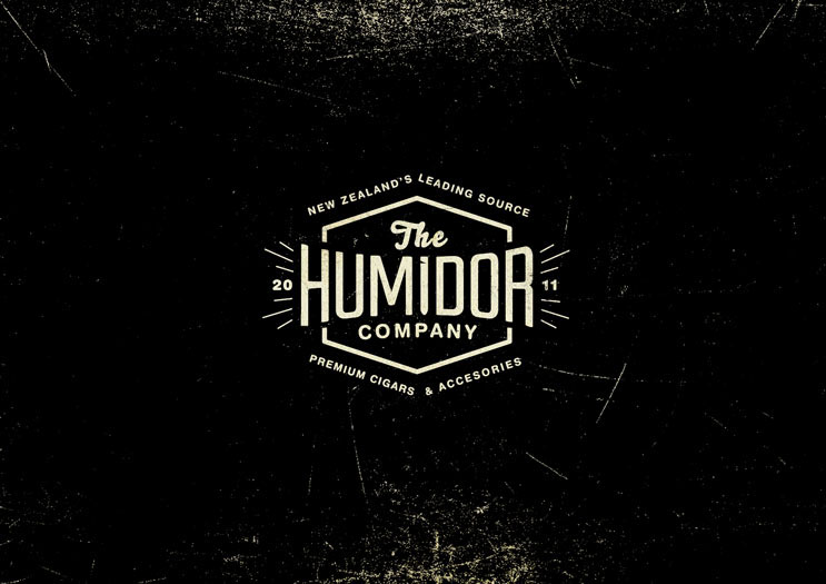 lettering Logotype the humidor co alex ramon mas